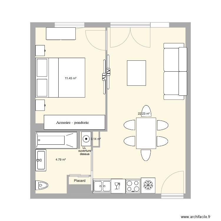 auron. Plan de 0 pièce et 0 m2