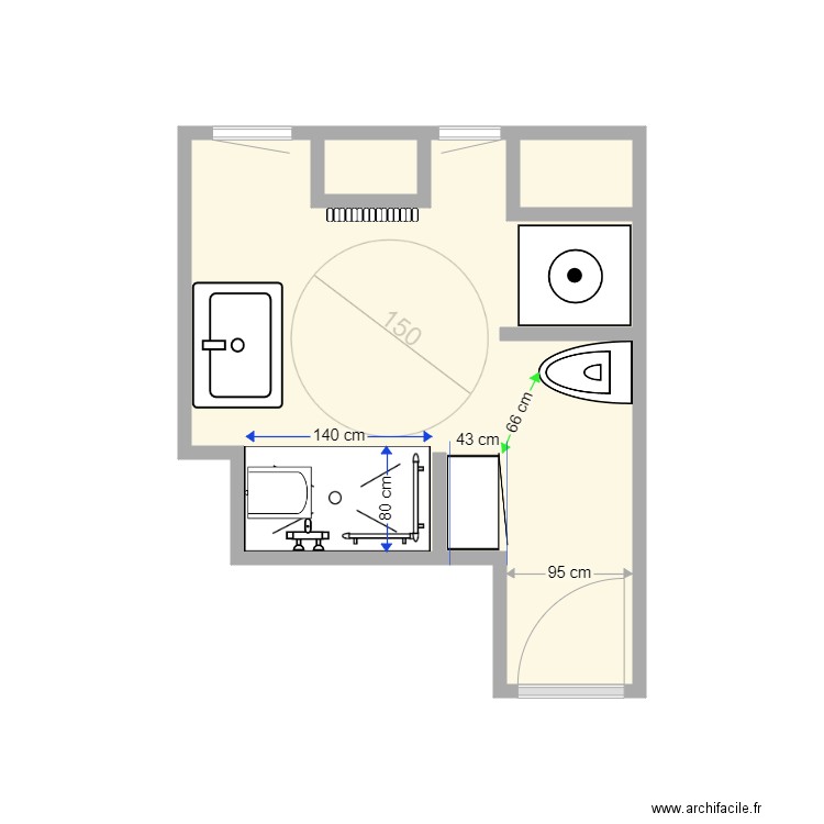 rischiatelli. Plan de 0 pièce et 0 m2