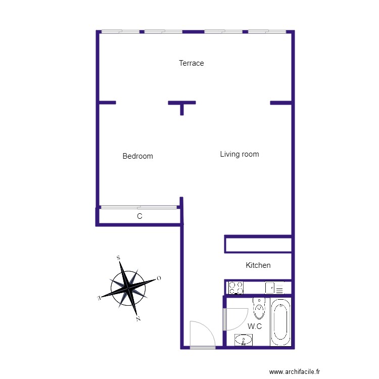 sha 01167 mar azul calle magallanes apartamento 4. Plan de 0 pièce et 0 m2