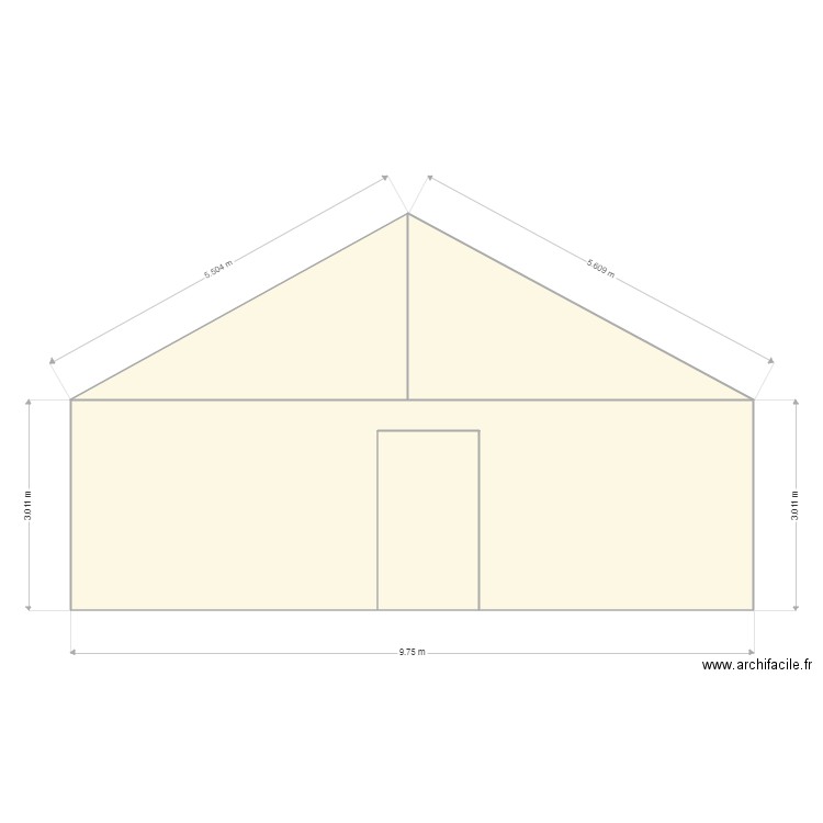 facade du 14. Plan de 0 pièce et 0 m2