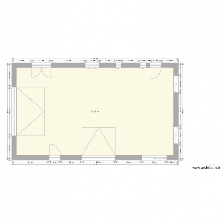 Macon. Plan de 0 pièce et 0 m2