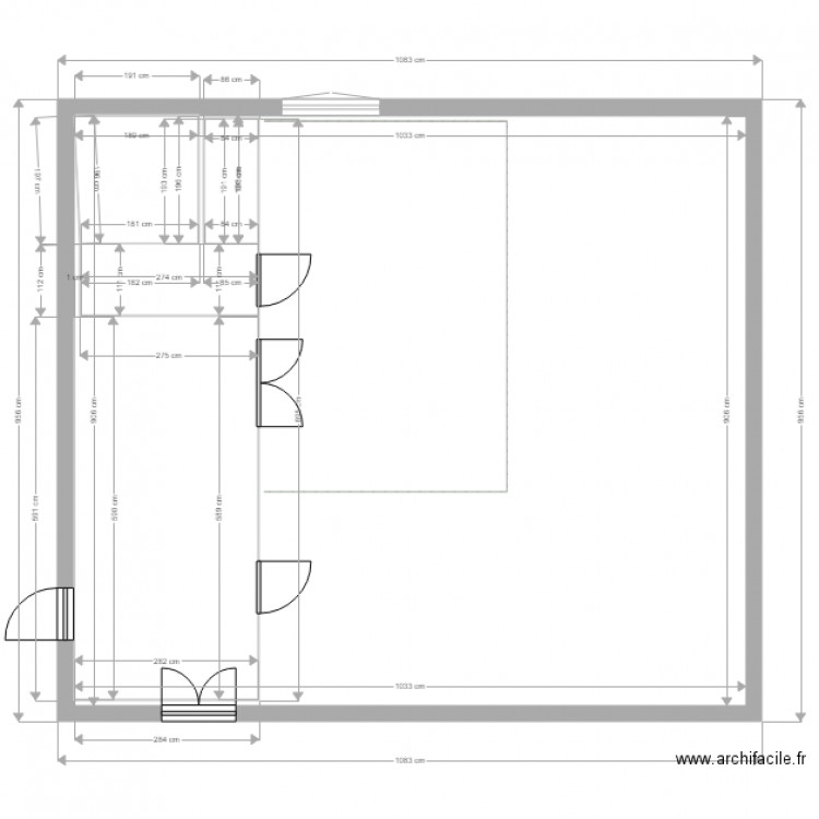 PCabinet. Plan de 0 pièce et 0 m2