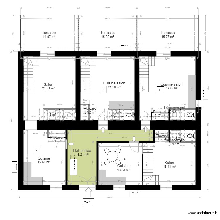 Santans 1. Plan de 0 pièce et 0 m2