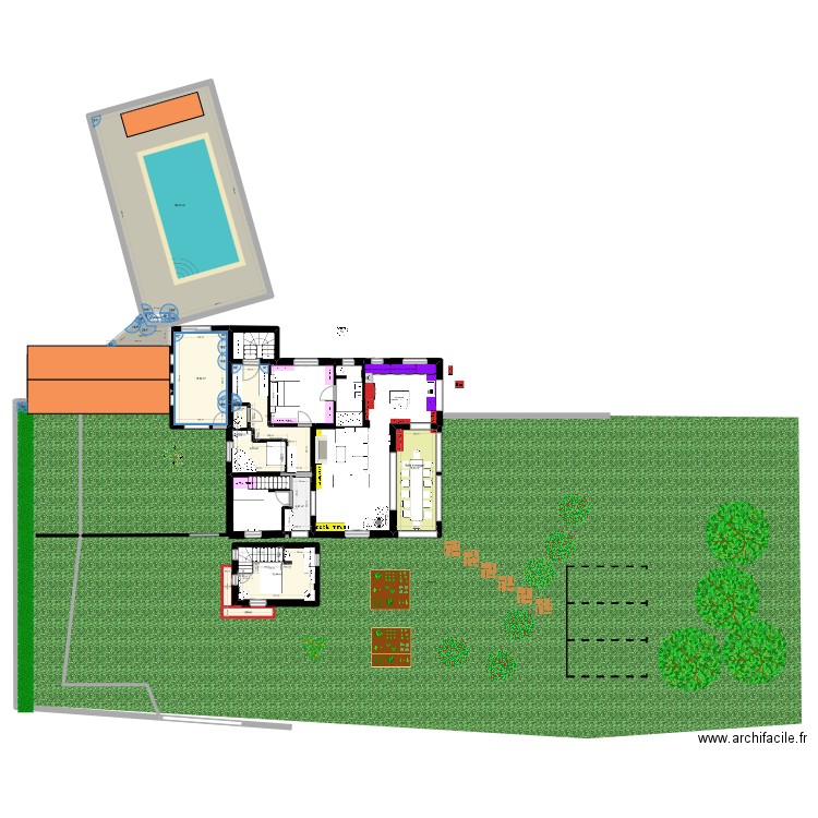 PLANS 18 DEC 2022. Plan de 13 pièces et 260 m2