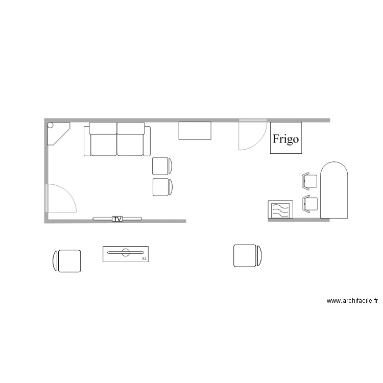 Teca. Plan de 0 pièce et 0 m2