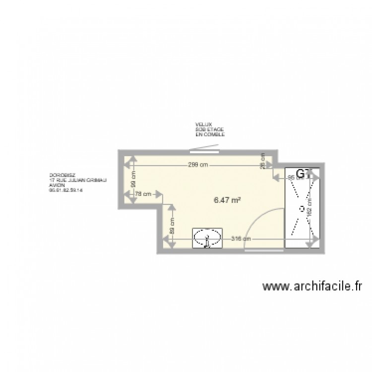 DOROBISZ. Plan de 0 pièce et 0 m2