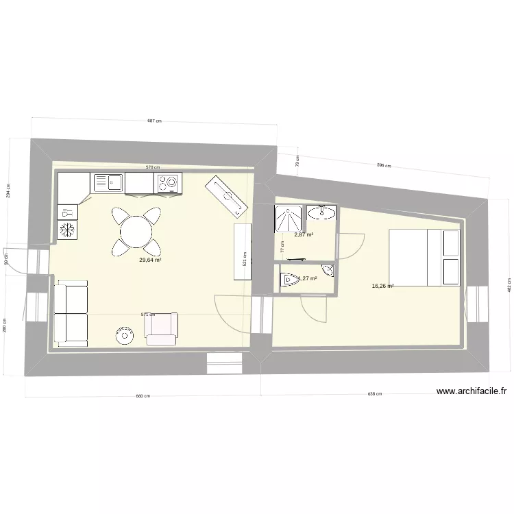 maison christophe SDB 2. Plan de 