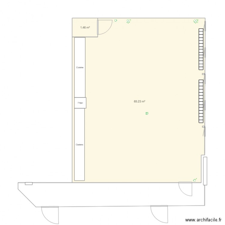Salle des profs Essai 2. Plan de 0 pièce et 0 m2