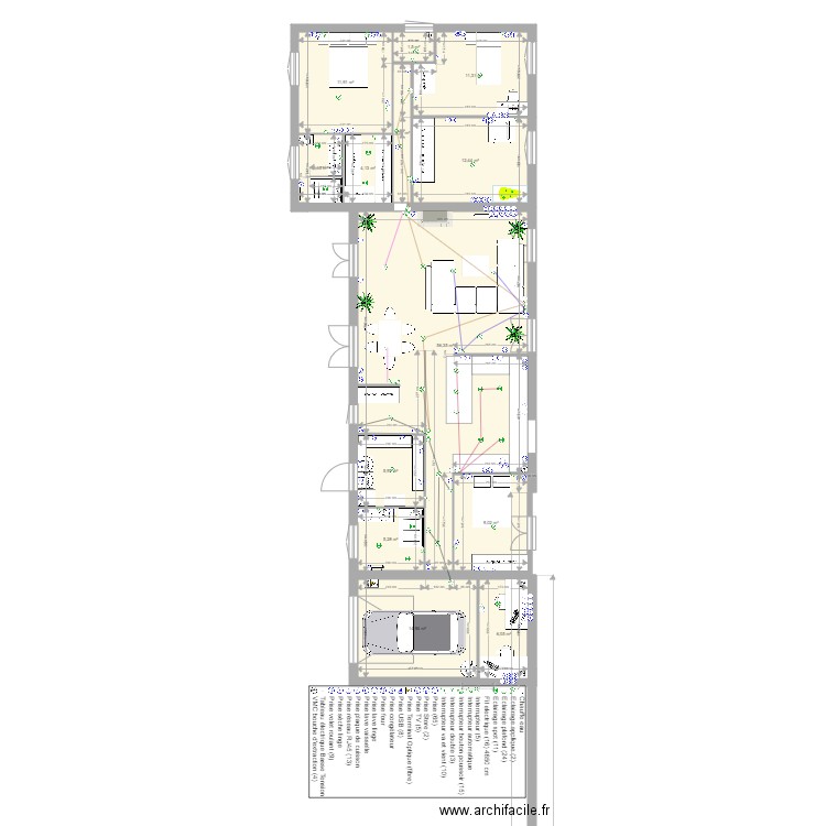 maison 5. Plan de 0 pièce et 0 m2