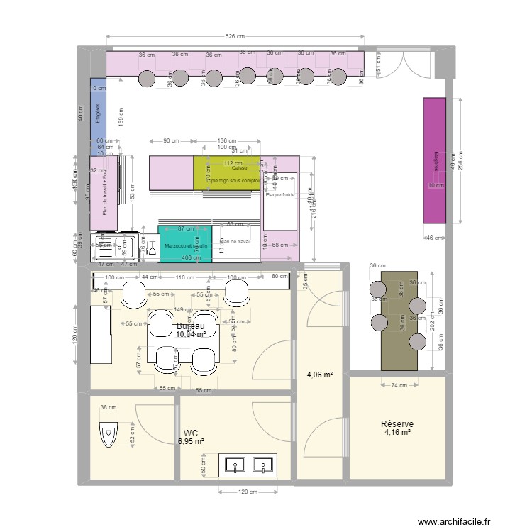 Flagship Store. Plan de 0 pièce et 0 m2