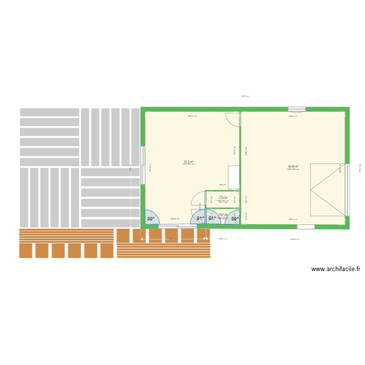 EXTENSION 2. Plan de 0 pièce et 0 m2
