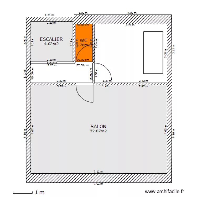 RISY 2 EME ETAGE. Plan de RISY 2 EME ETAGE. Plan de
