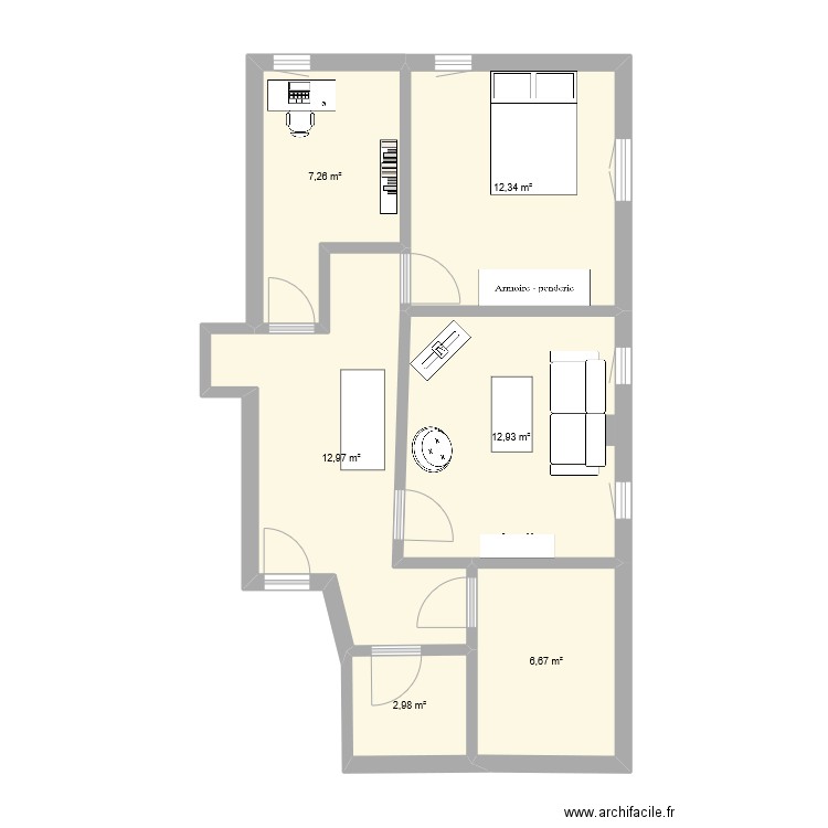 Morges. Plan de 0 pièce et 0 m2