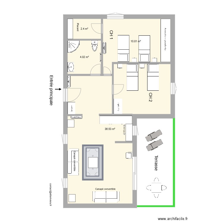 JULIA ANNEXE 1 bis. Plan de 0 pièce et 0 m2