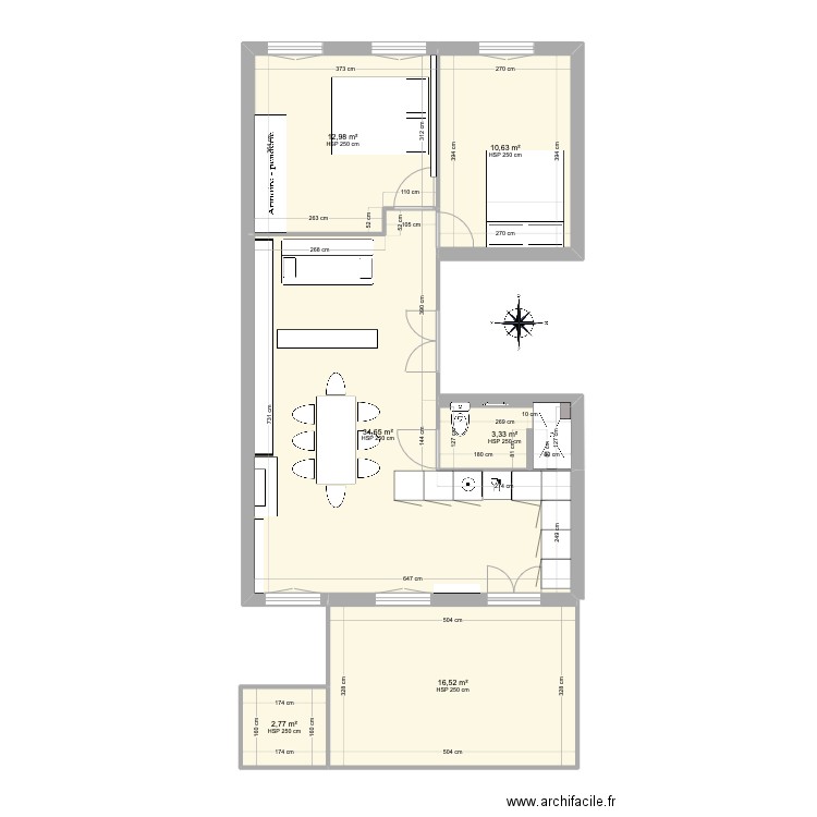 2023-07-27 - TILSIT. Plan de 6 pièces et 81 m2