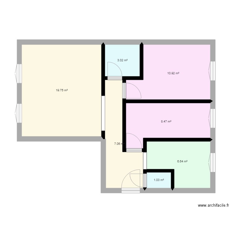 Appartement 22 cours de la république. Plan de 0 pièce et 0 m2
