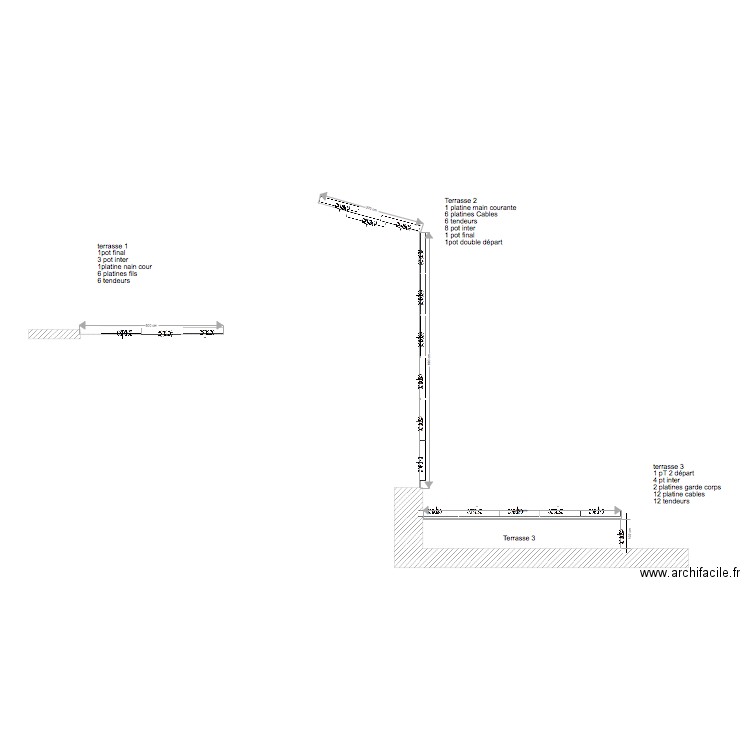 garde corp ions. Plan de 0 pièce et 0 m2