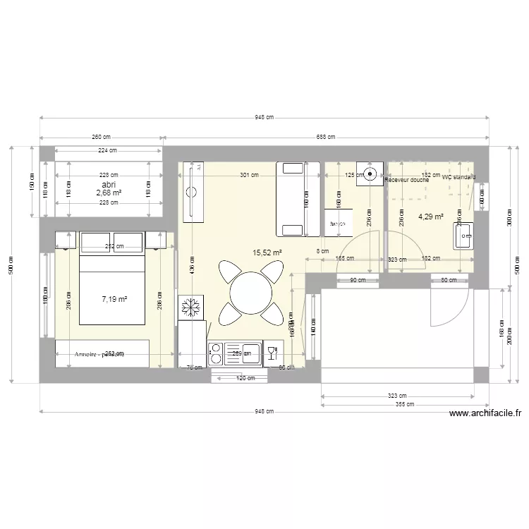 Chalet M PIAT 2. Plan de Chalet M PIAT 2. Plan de