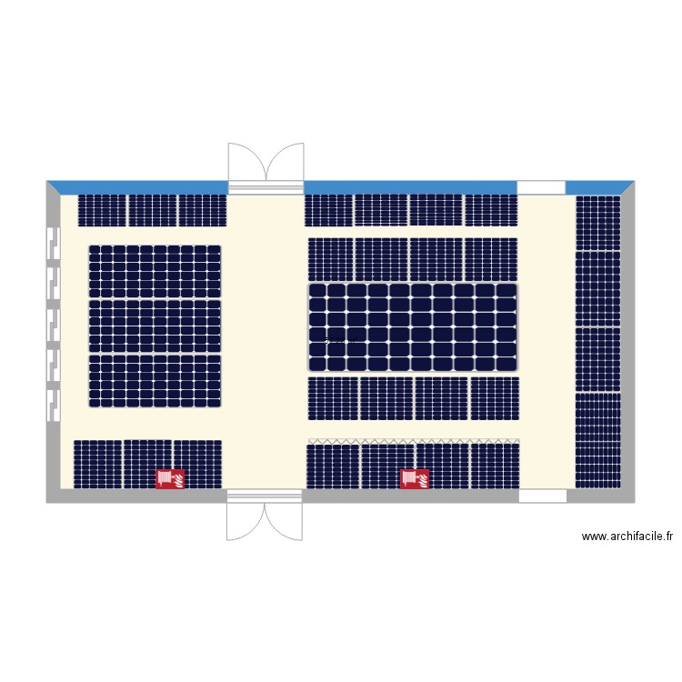 magasin D1. Plan de 0 pièce et 0 m2