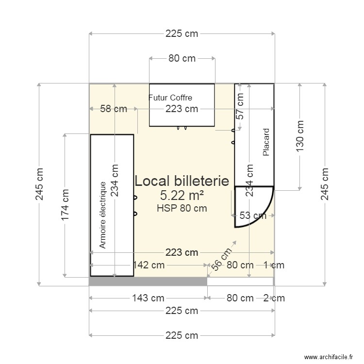 Local Théâtre. Plan de 0 pièce et 0 m2