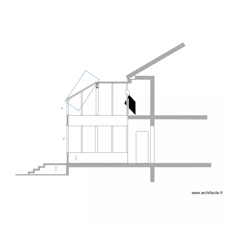 Taillard coupe 1. Plan de Taillard coupe 1. Plan de