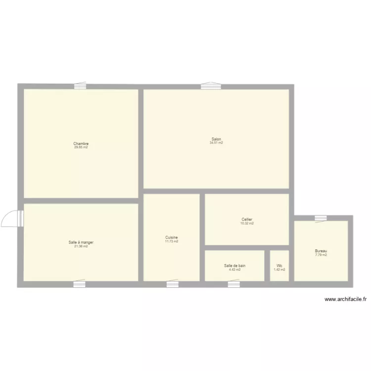 yasmin. Plan de 0 pièce et 0 m2