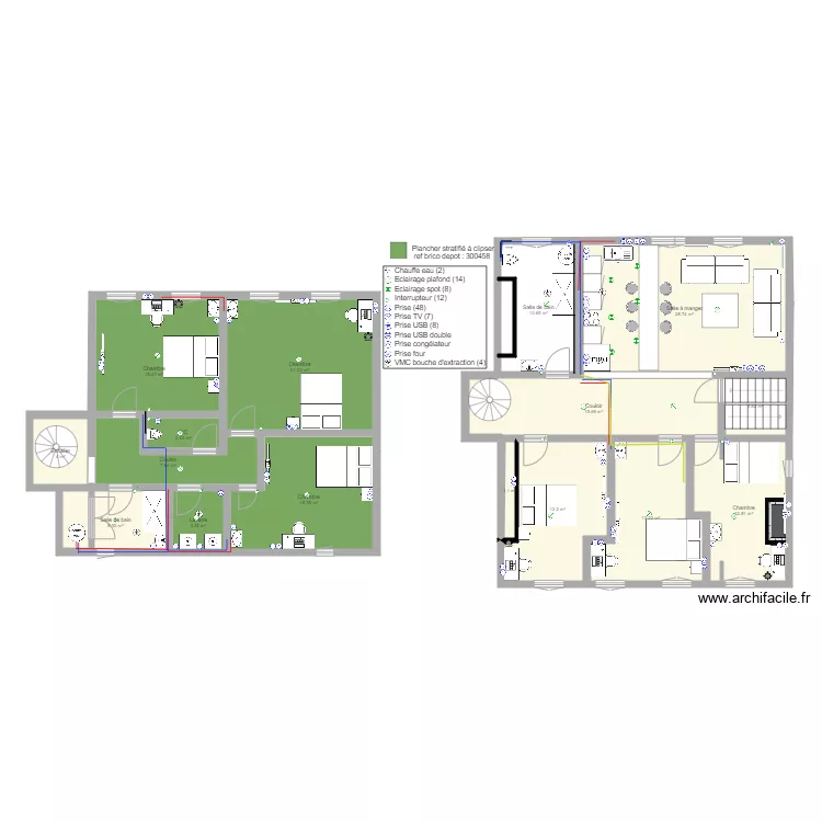 salon. Plan de salon. Plan de