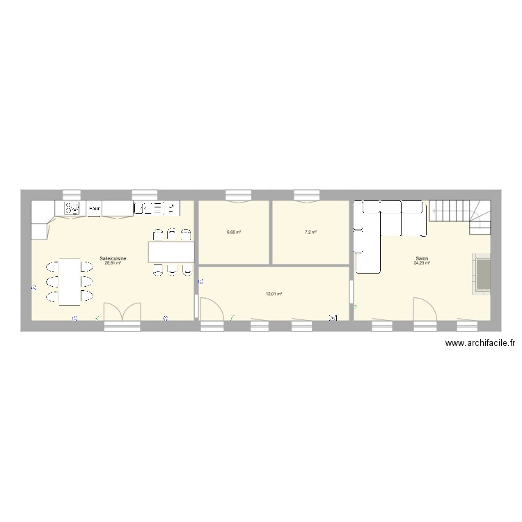 Maison . Plan de 0 pièce et 0 m2