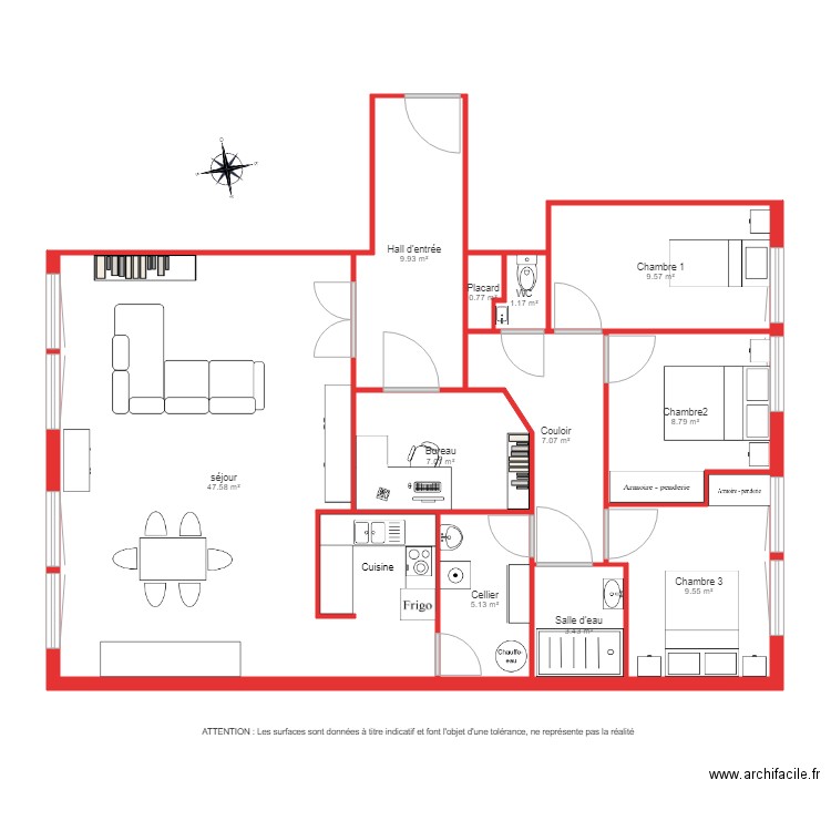 BI 1812 non coté. Plan de 0 pièce et 0 m2