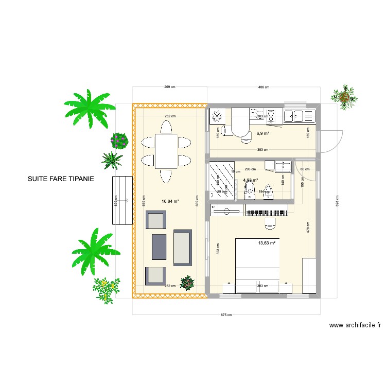 SUITE FARE TIPANIE PAOLA. Plan de 0 pièce et 0 m2