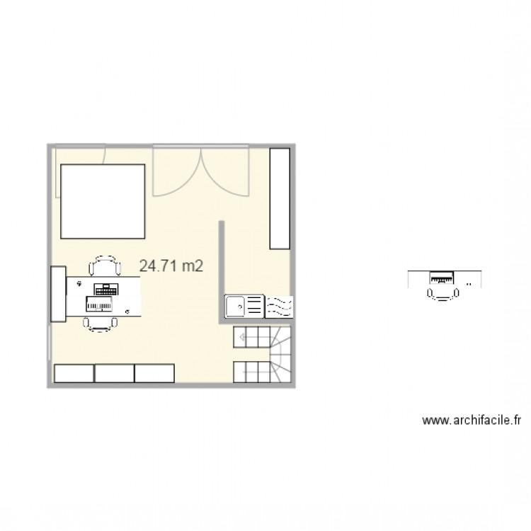 salle examen vue 2. Plan de 0 pièce et 0 m2