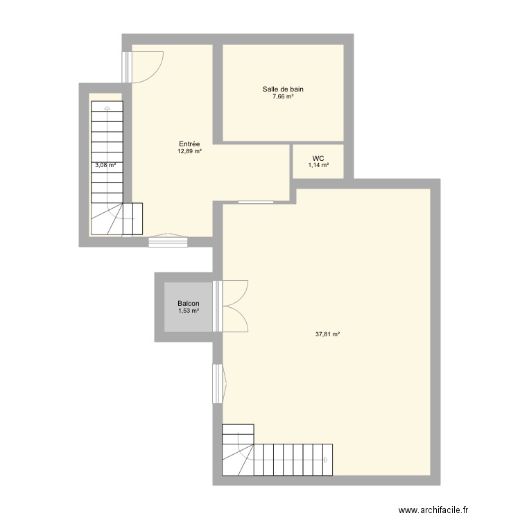 Appartement Montluel. Plan de 0 pièce et 0 m2
