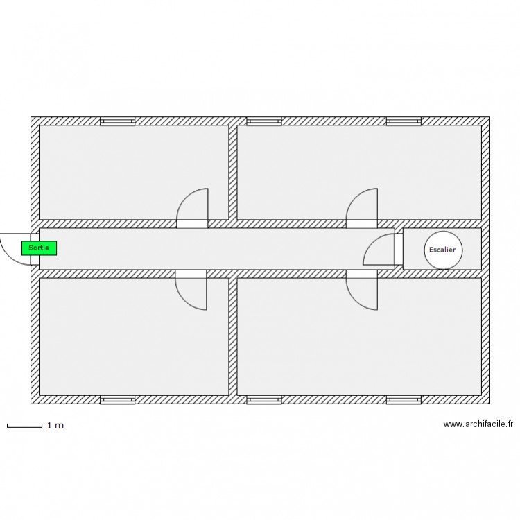 Annexe auberge - 1er Ã©tage. Plan de 0 pièce et 0 m2