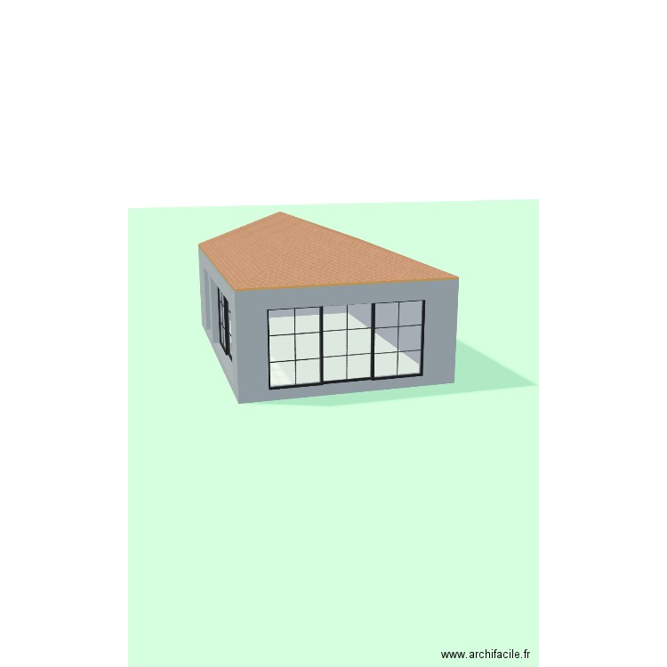MPI. Plan de 1 pièce et 32 m2