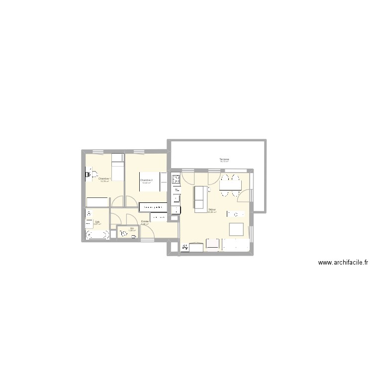 La manufacture E231 IMHOFF - 5. Plan de 10 pièces et 84 m2