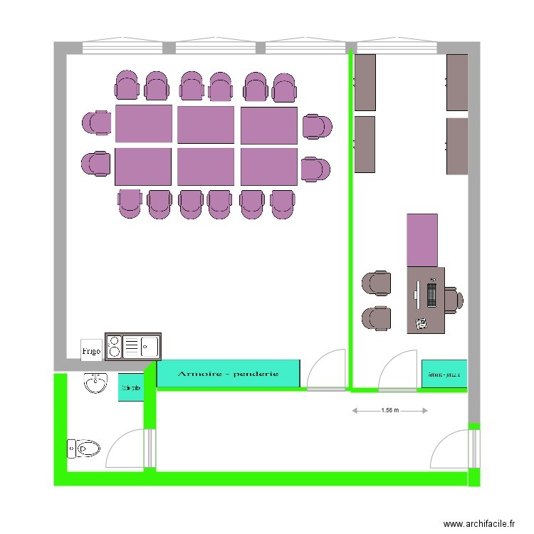 TRAVAUX MAIRIE 5. Plan de 0 pièce et 0 m2