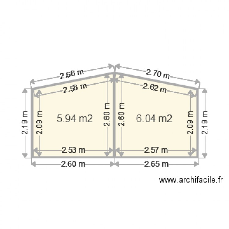 Ourson Blanc face nord. Plan de 0 pièce et 0 m2