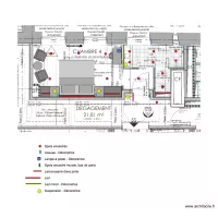 Chambre 4 plan &eacute;clairage