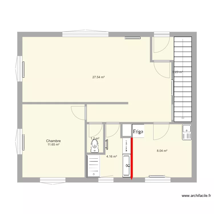 F2 aer etage. Plan de F2 aer etage. Plan de