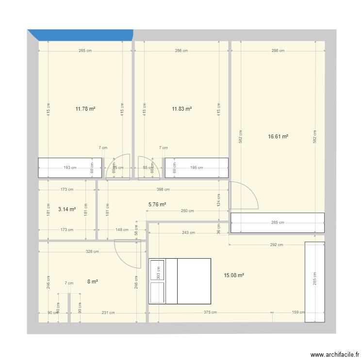 test Etage 3. Plan de 0 pièce et 0 m2