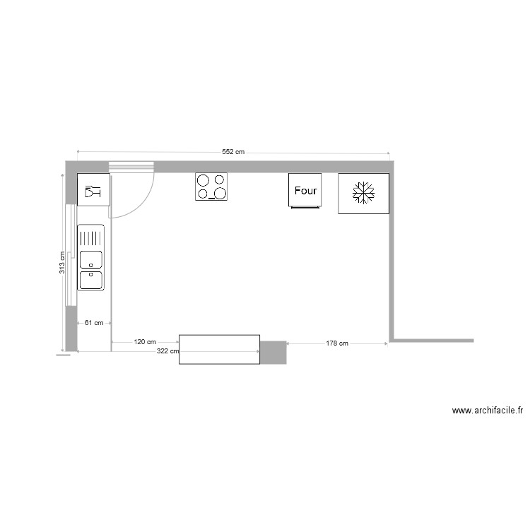 Laurus Cuisine 1. Plan de 0 pièce et 0 m2