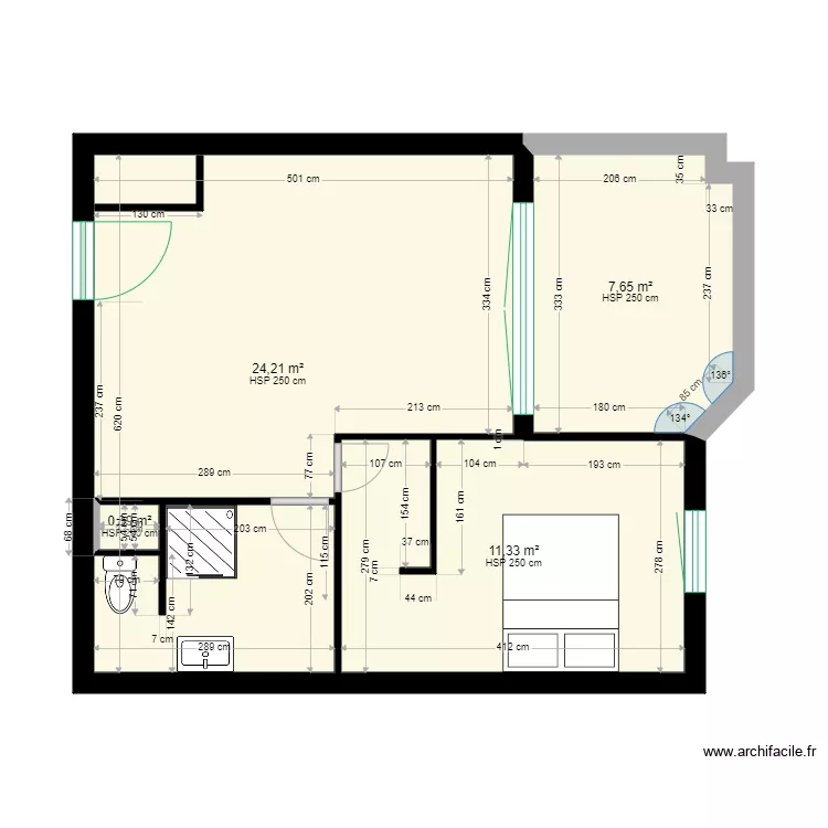 LOLA plan modifi&eacute;. Plan de 