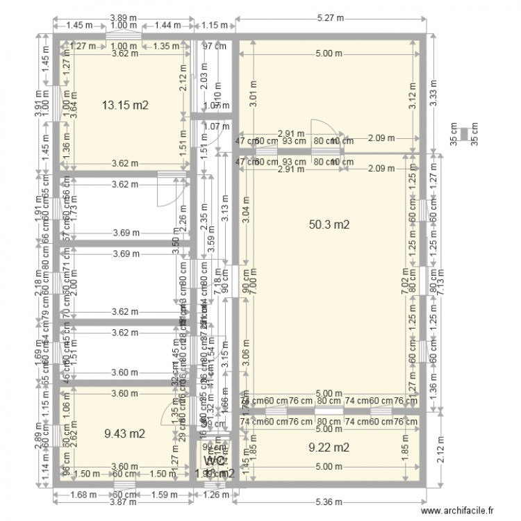 PLAN DE NOTRE MAISON 6. Plan de 0 pièce et 0 m2