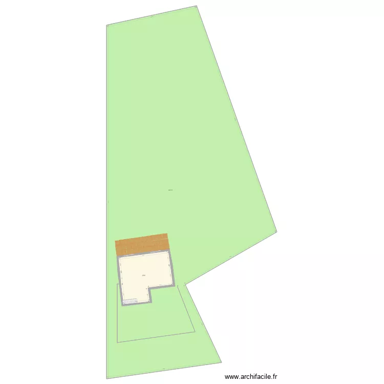 Nancy &eacute;tage leers. Plan de 