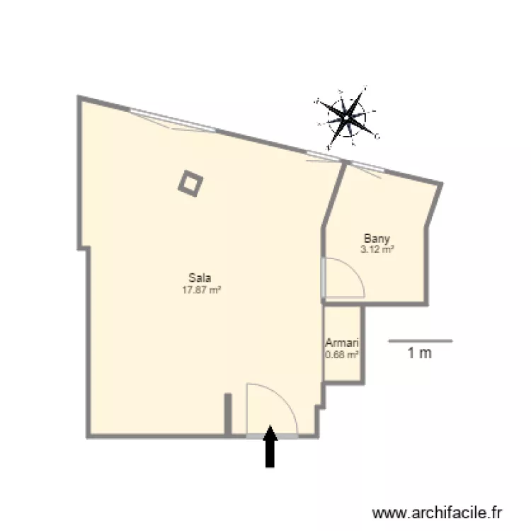 ED SKY AP 501 PAS DE LA CASA. Plan de ED SKY AP 501 PAS DE LA CASA. Plan de