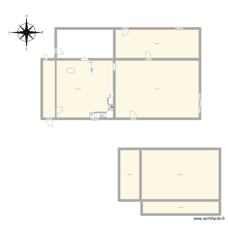 BATIS 1. Plan de 0 pièce et 0 m2 BATIS 1. Plan de 0 pièce et 0 m2