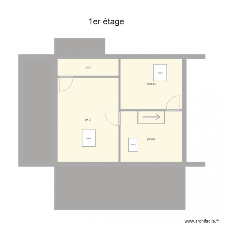 BELON. Plan de 0 pièce et 0 m2