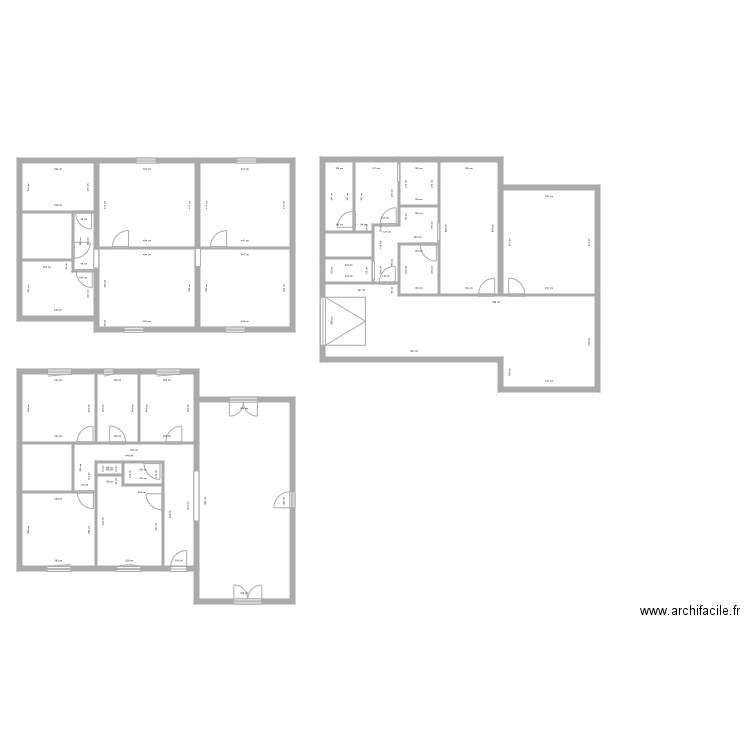 DE CAESTECKER. Plan de 0 pièce et 0 m2