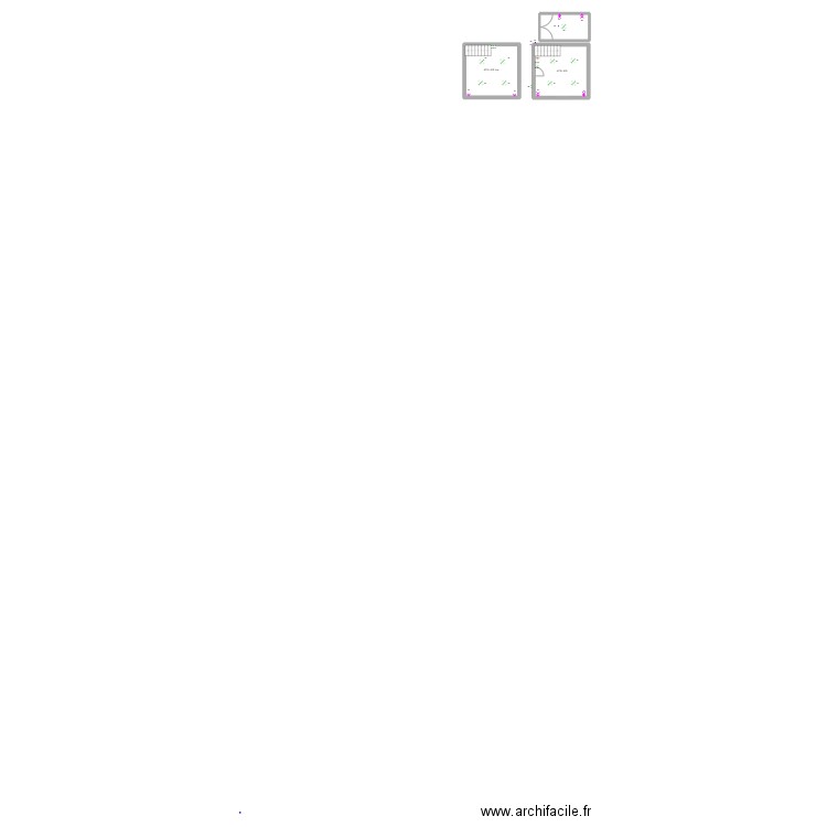 SOHIER 38 atelier. Plan de 3 pièces et 39 m2