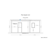 Plan façade nord
